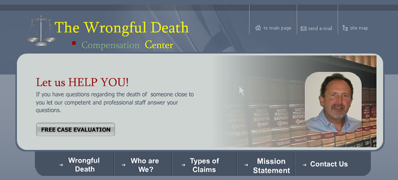 Wrongful death compensation center